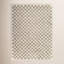Tapis beige à carreaux à poils longs Walker-273037353