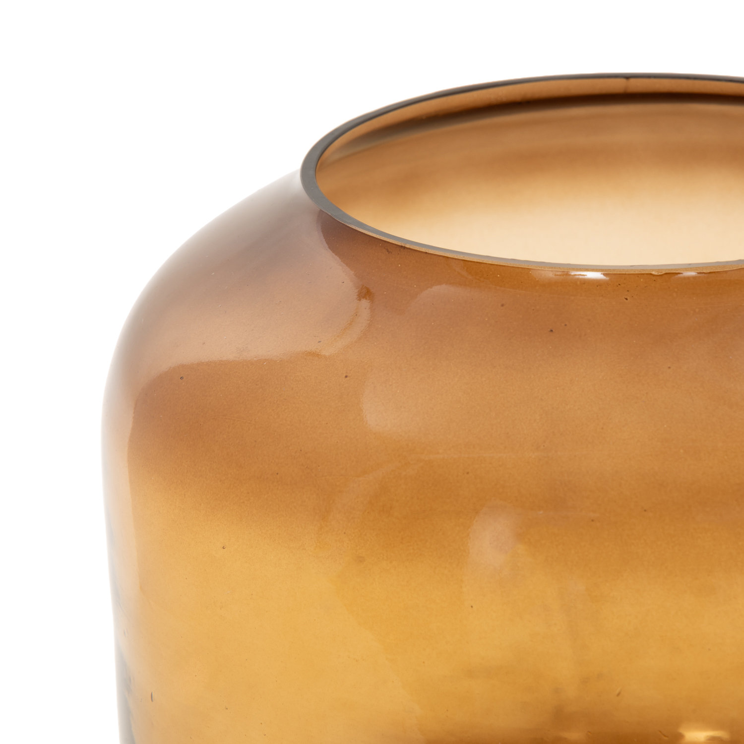 Glass Hurricane Lamp Decorative Object
