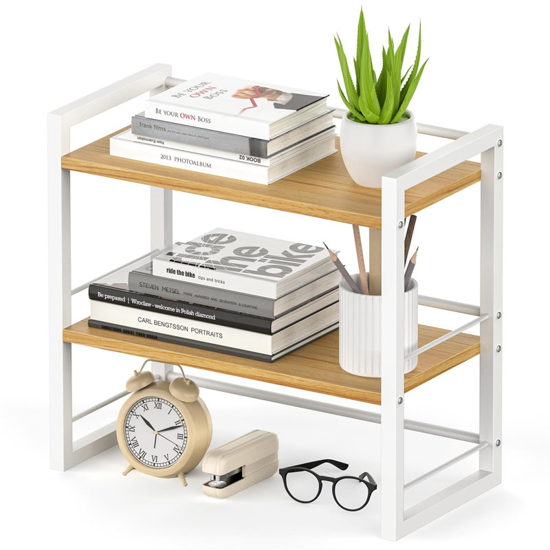 Desk Organiser, White/Beige