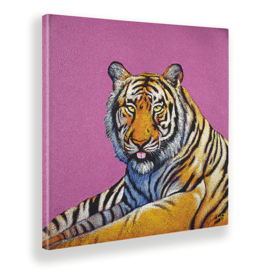 Wandbild Tiger von Stefano Calisti