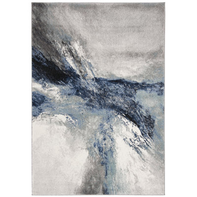 Tapis performance abstrait Elara