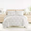 Ensemble de housse de couette avec literie en microfibre à motif damas doux-105813993