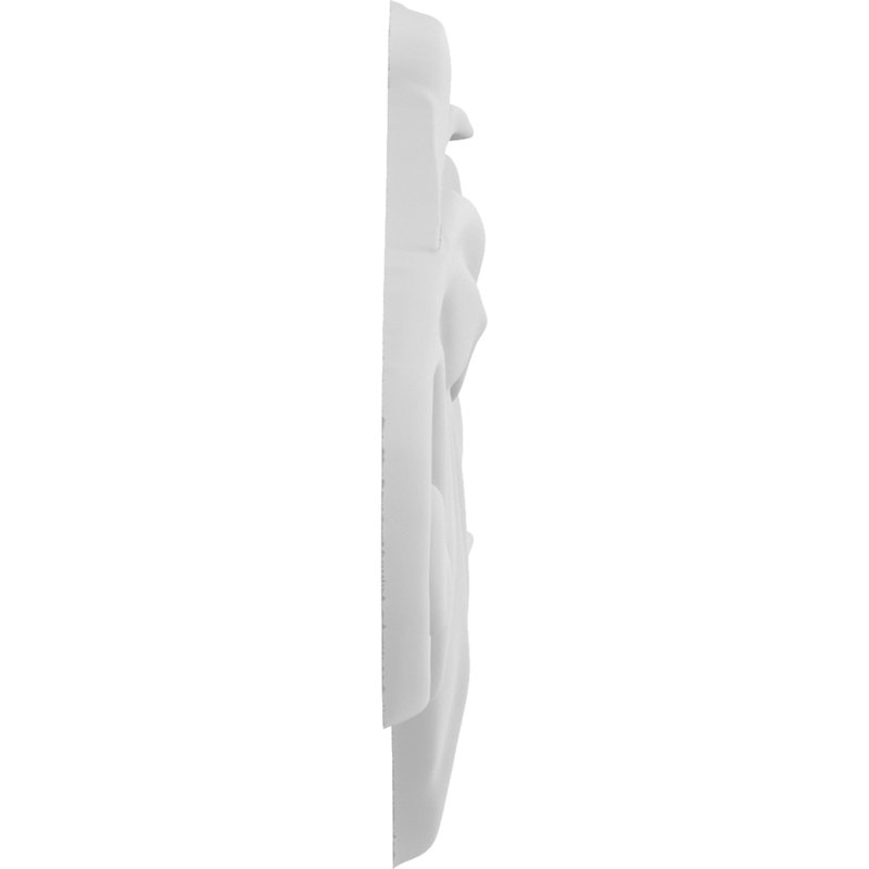Rosettes de qualité supérieure, H 2,25 po x l 3 po x P 0,25 po, Droite