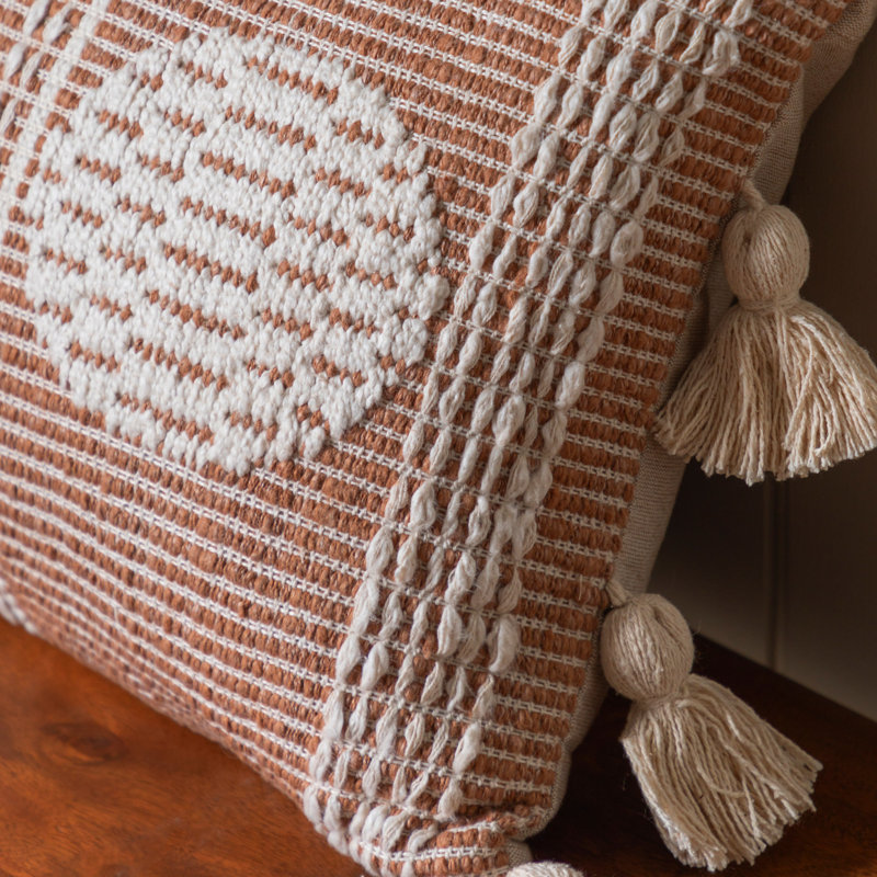 Zareen Natural Square Cushion