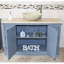Cusco 1230 mm Freestanding Single Vanity with Vessel Stone Basin-2068276467