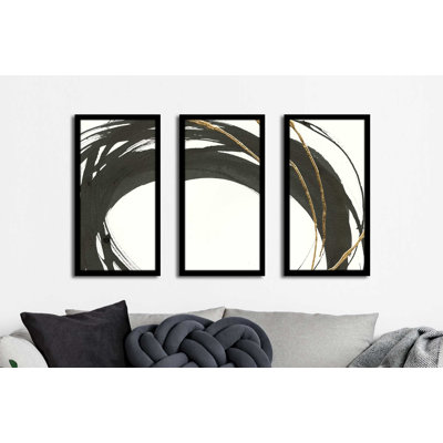 « ENSO III », impression de peinture à l’acrylique à multiples images sur acrylique