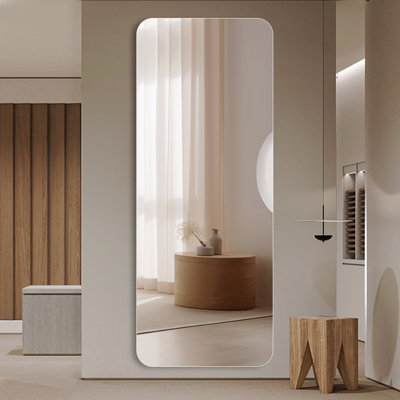 Miroir de coin argenté de haute qualité pour salle de bain avec miroir