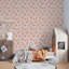 Great Kids Collection Smooth Glitter Friendly Foxes Wallpaper Roll-72340610