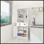 71" Kitchen Pantry Storage Cabinet