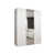 white matt + handles: cashmere