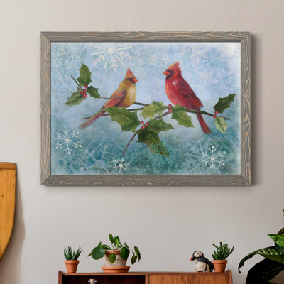 " Winter Cardinal Duet II "