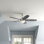 Ventilateur de plafond standard à 5 pales de 52 po avec chaîne de traction et ensemble d'éclairage inclus
