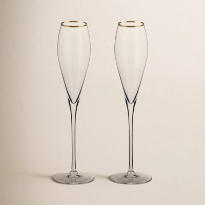 Belmont Crystal Champagne Flute