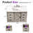 Chimira Farmhouse Single Bathroom Vanity with Acrylic Top-563594298-559235708