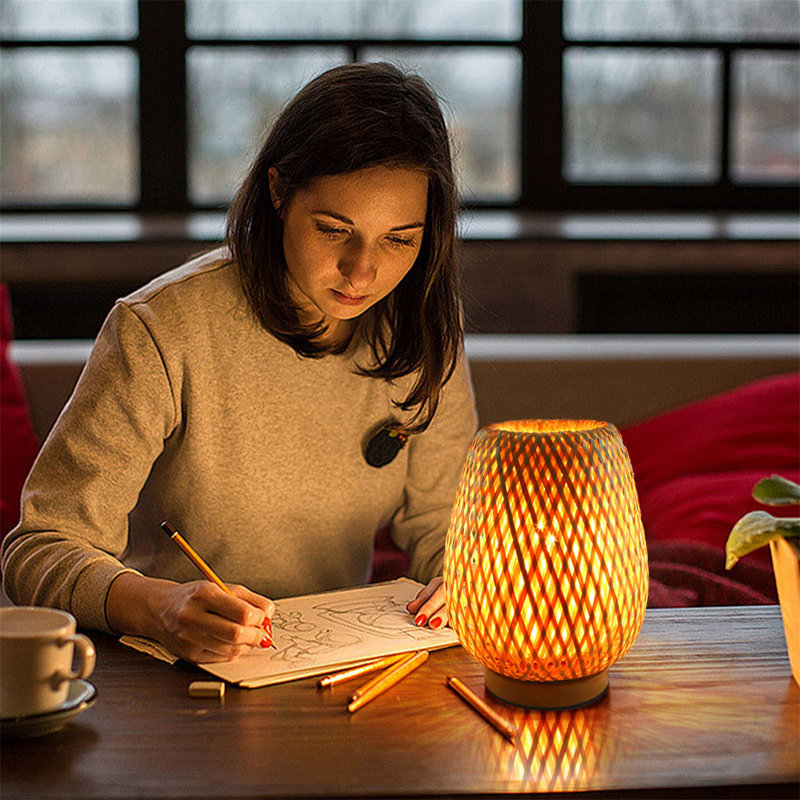Alliannah Wood Table Lamp