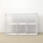 6-Cube Bookcase, Thick Frame,  White-119847681-120436671