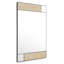 Cosimo Rectangle Stainless Steel Mirror