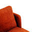 Fauteuil demi-tonneau pivotant, fauteuil d'appoint rond confortable, fauteuil demi-tonneau pivotant à 360 degrés-112620217