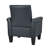 Alrun Upholstered 29" Wide Faux Leather Armchair-1791650743