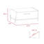 Madison Four Leg Coffee Table with Storage