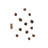 Decorative Paper Folding Honeycomb Ornaments With DIY Garland String-1321887091