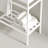24" Freestanding Bathroom Iron Shelves Without Basin
