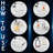 LED Non-Dimmable Light Bulb, (1800K) Base