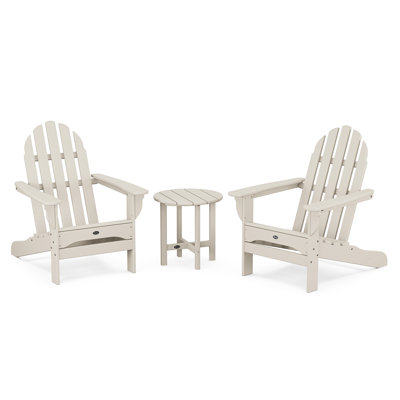 TREX Outdoors Cape Cod 3-Piece Adirondack Set