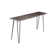 Blondeau Acacia Solid Wood Top Metal Base Dining Table