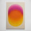 Gradient Circle Layers Abstract Wall Art - Canvas Framed Print-729024538