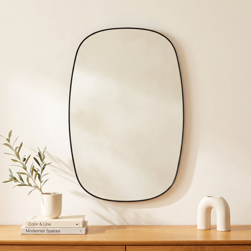 Sumner Metal Flat Wall Mirror