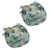 Tan/Green/Oasis Chambray Floral