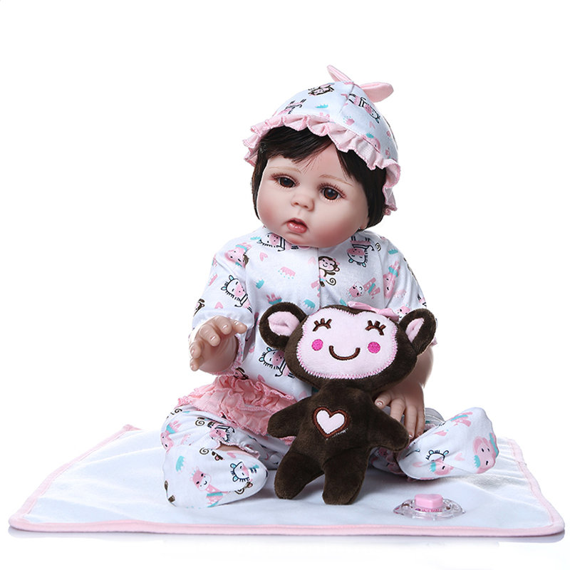 Poupée en silicone pour fille