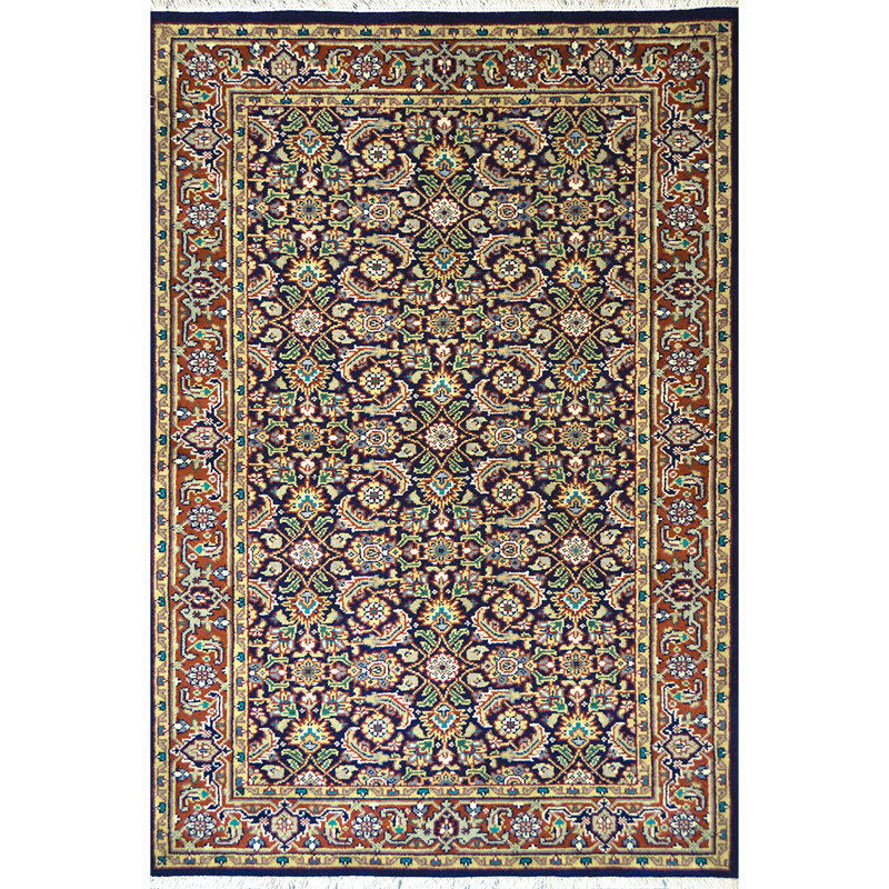 Wool Oriental Area Rug, Runner 2'6" x 10'