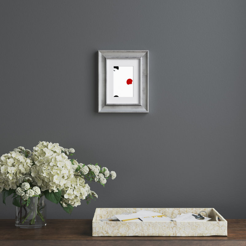 Cadre photo Dukinfield, 5 po x 7 po emmêlé à 4 po x 6 po, Argent Monza