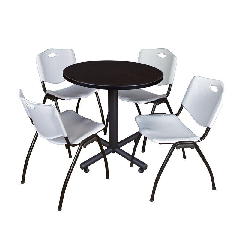 Table de salle de repos Nicklo, gris, gris