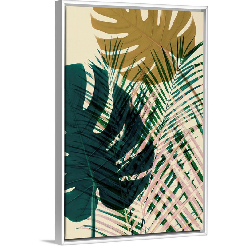 Exposure 5, art mural sur toile, H 32 po x l 22 po, Toile avec cadre blanc