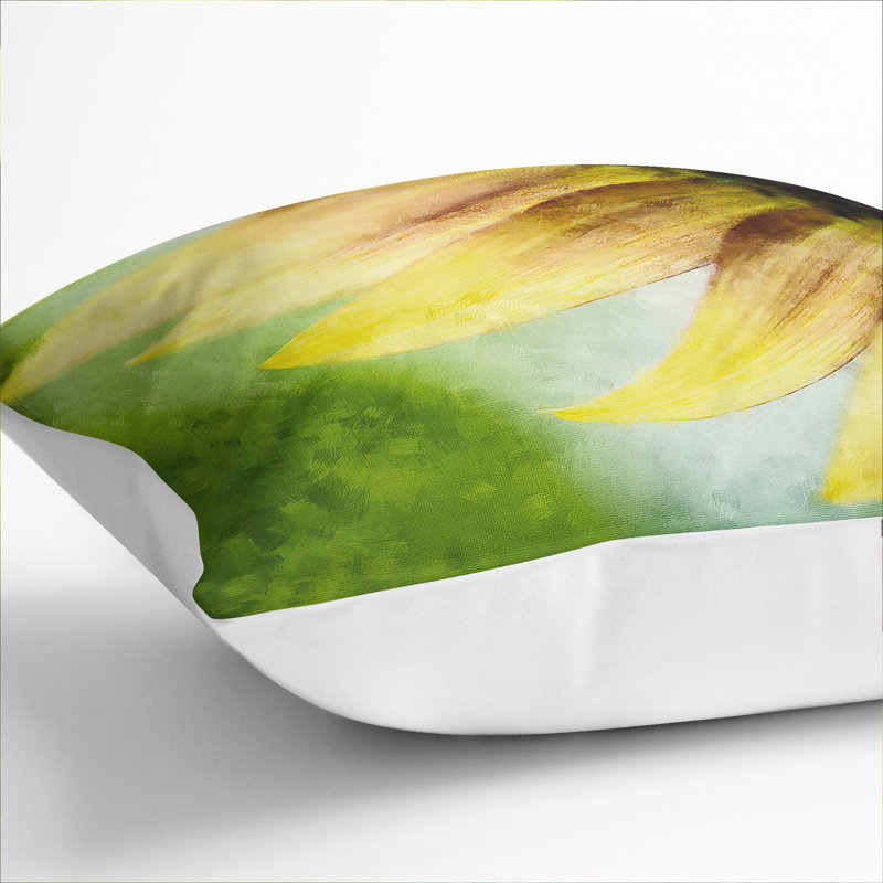 Square Throw Cushion, 55cm H x 55cm W x 20cm D, White