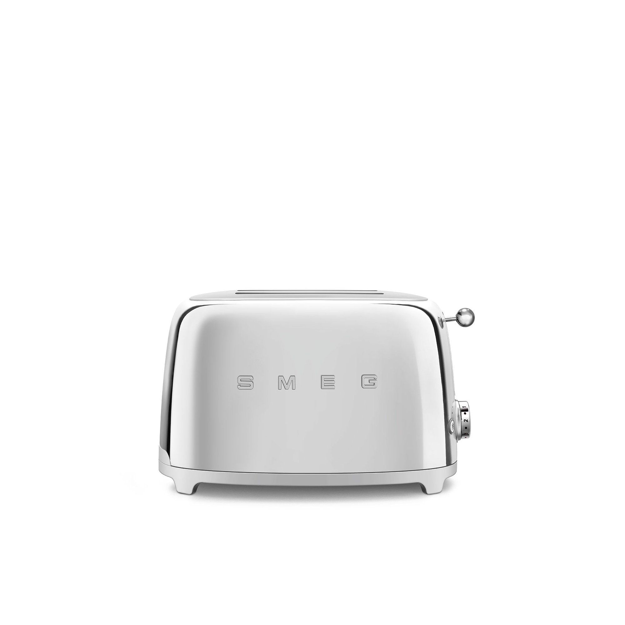 SMEG 50's Retro Style 2 Slice Toaster, Chrome