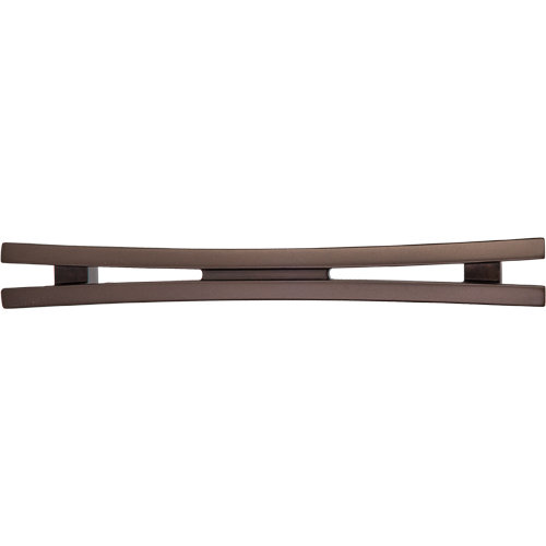 Flared 5" Center to Center Bar pull, Oiled Rubbed Bronze