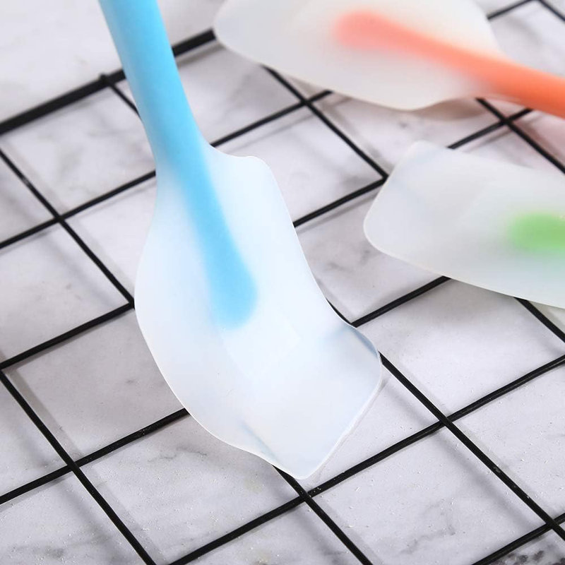 4-piece Heat-resistant Silicone Spatula Set