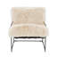  Chaise en peau de mouton véritable-2135113825