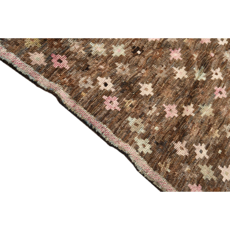 Tapis brun Oliveri