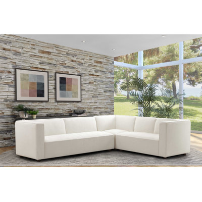 Bailidh Upholstered L-Shaped Sectional Right Hand Facing