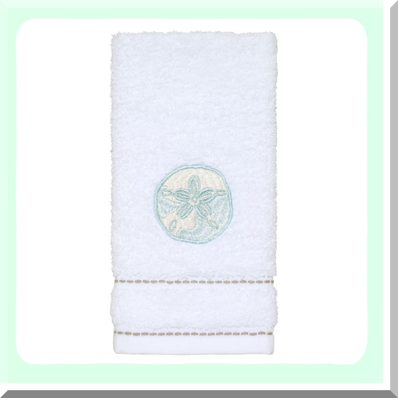 Farmhouse Soft Cotton Fingertip Towel - Absorbent Bathroom Accessory Collection