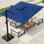 Parasol de patio en porte-à-faux 10 x 10 pi