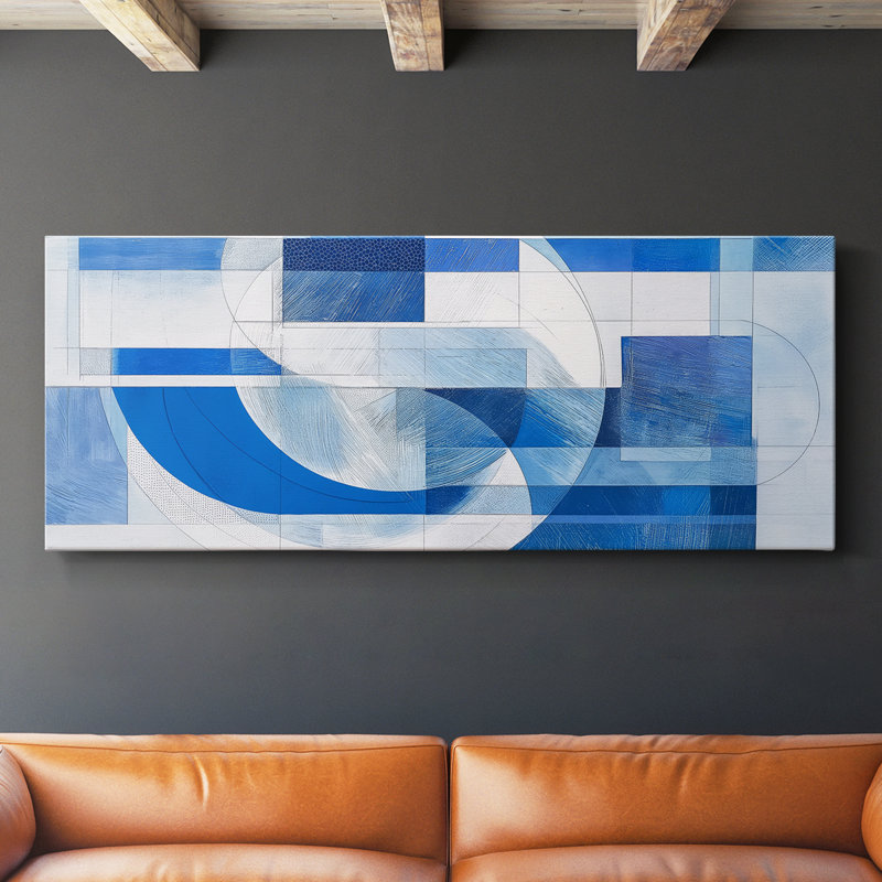 Abstract Series 1 #LXVIII-Wide Gallery Wrapped Canvas, 20" H x 50" W