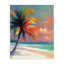«Sunset Kissed Palm Tree», toile par LSR Design Studio-1798601668
