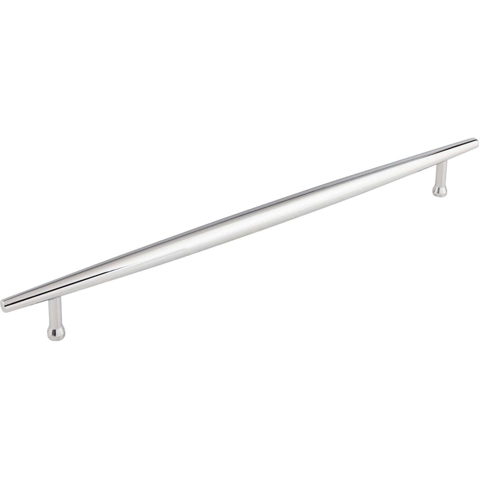 Allendale Bar Cabinet Pull, 12" Center to Center, Polished Chrome