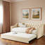 Upholstered Daybed With Pop Up Trundle-211852925